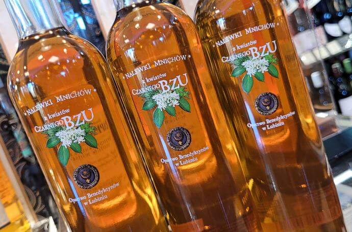 NALEWKA MNICHÓW LUBIŃSKA Z KWIATÓW CZARNEGO BZU 0,5L
